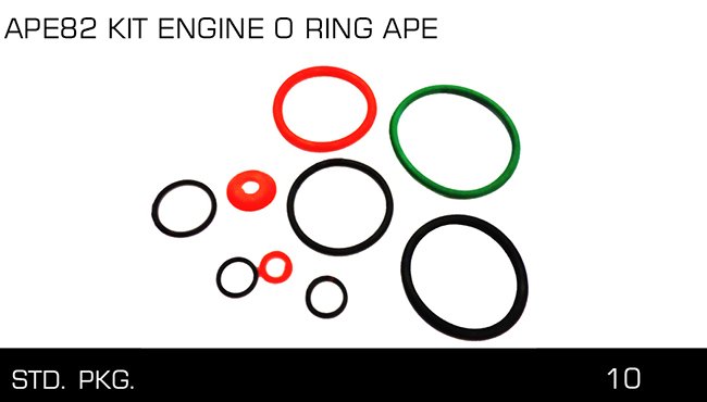 APE82 KIT ENGINE O RING APE APE82 KIT ENGINE O RING APE